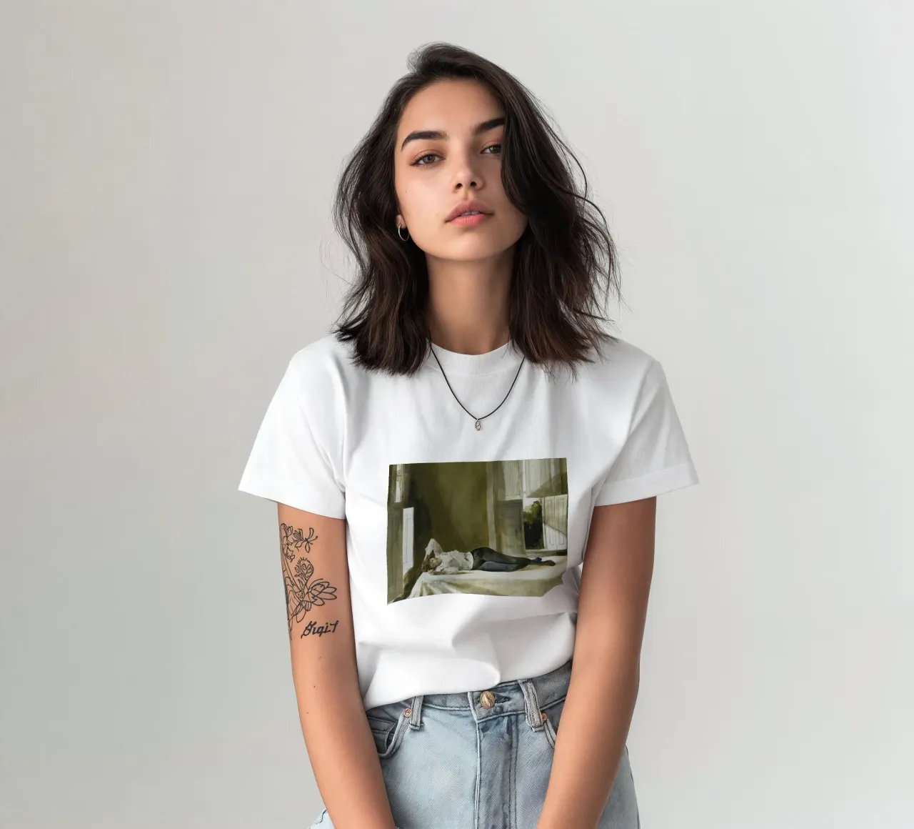 Andrew Wyeth Riposo di bellezza t-shirt da Classicprint