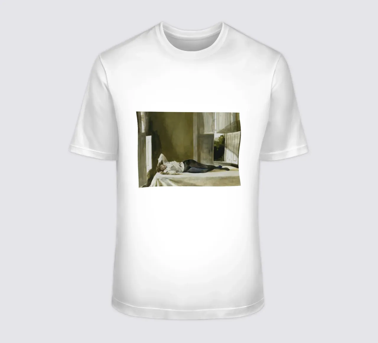 Andrew Wyeth Riposo di bellezza t-shirt da Classicprint