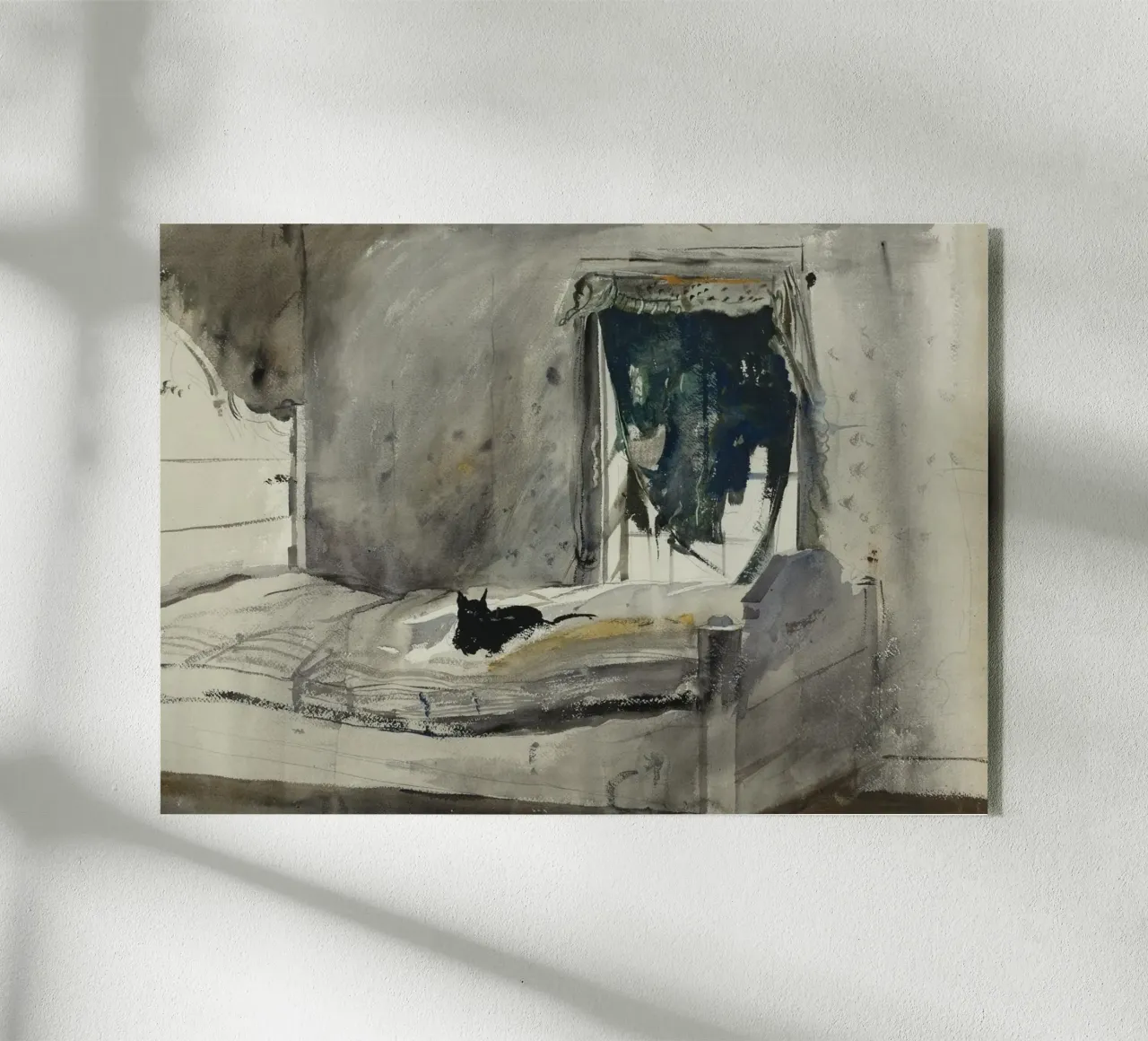 Camera da letto di Andrew Wyeth plexiglass da Classicprint