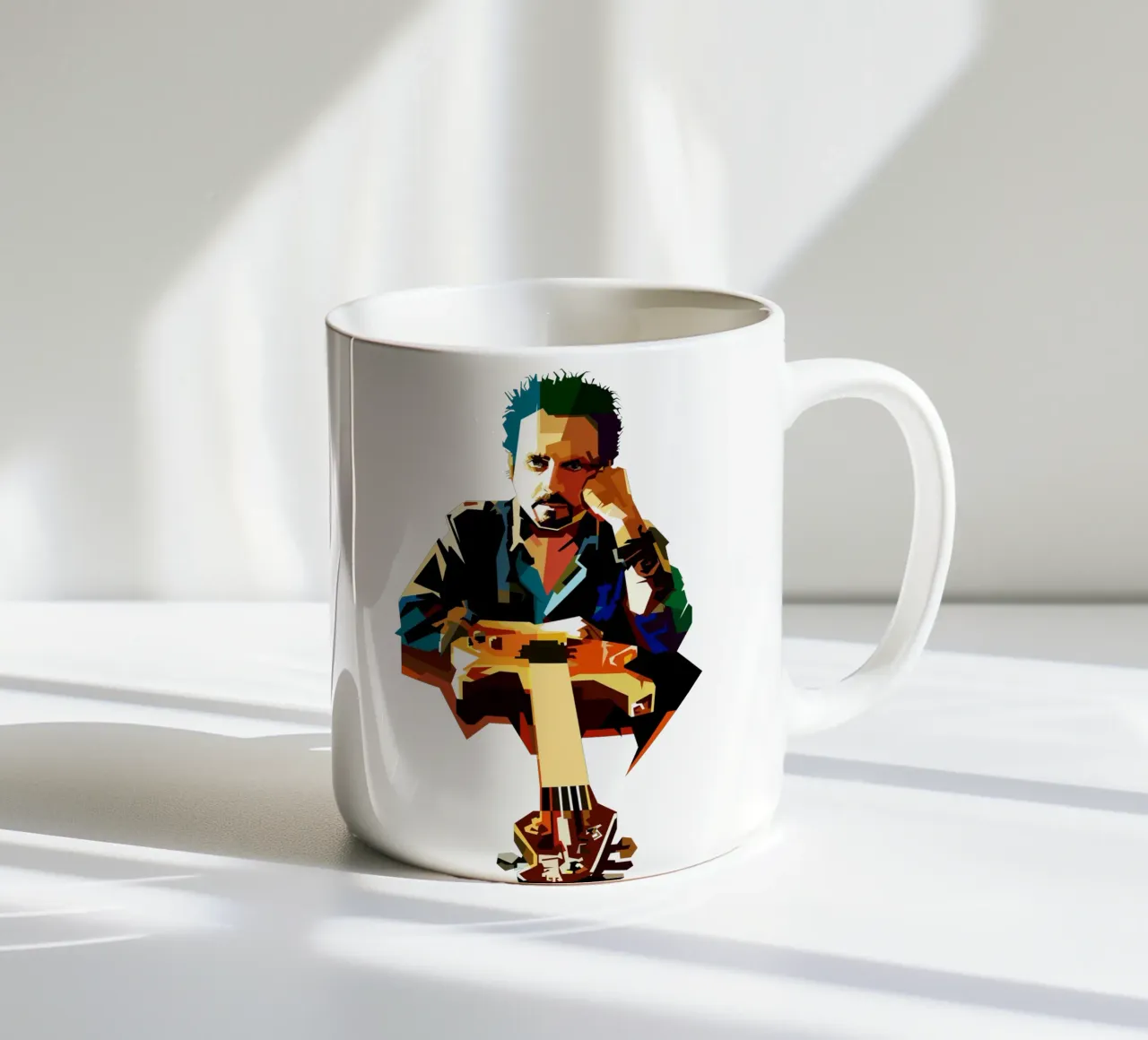 Steve Lukather Chitarra Progressive Rock Retro Trending Now tazza in ceramica da Artkreator