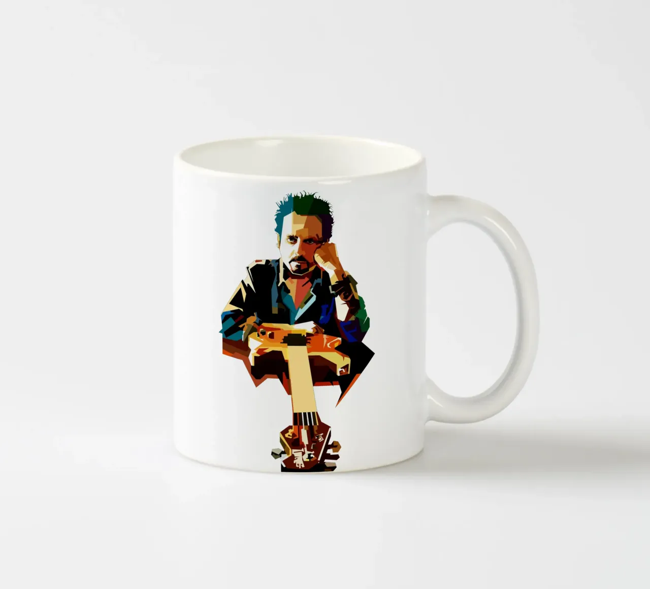 Steve Lukather Chitarra Progressive Rock Retro Trending Now tazza in ceramica da Artkreator