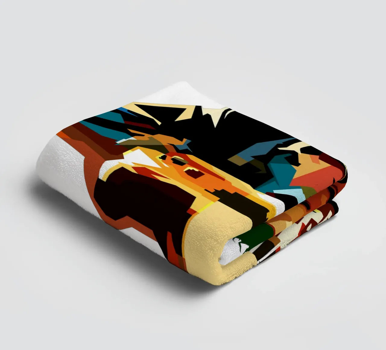 Steve Lukather Chitarra Progressive Rock Retro Trending Now asciugamano da bagno da Artkreator