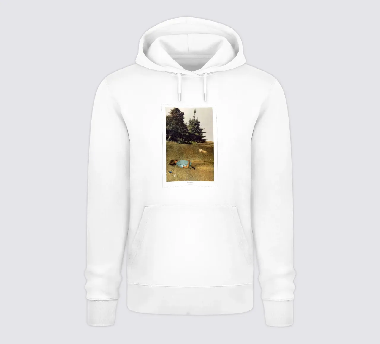 Andrew Wyeth Tuono lontano felpa con cappuccio da Classicprint