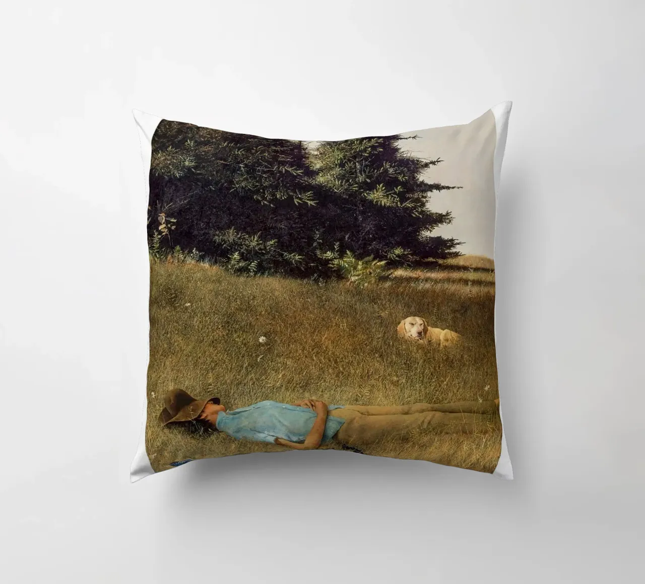 Andrew Wyeth Distant Thunder decorative cushion by Classicprint
