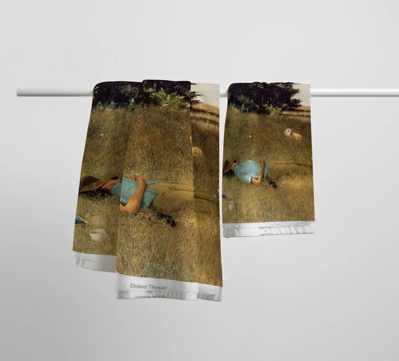 Andrew Wyeth Distant Thunder towel by Classicprint
