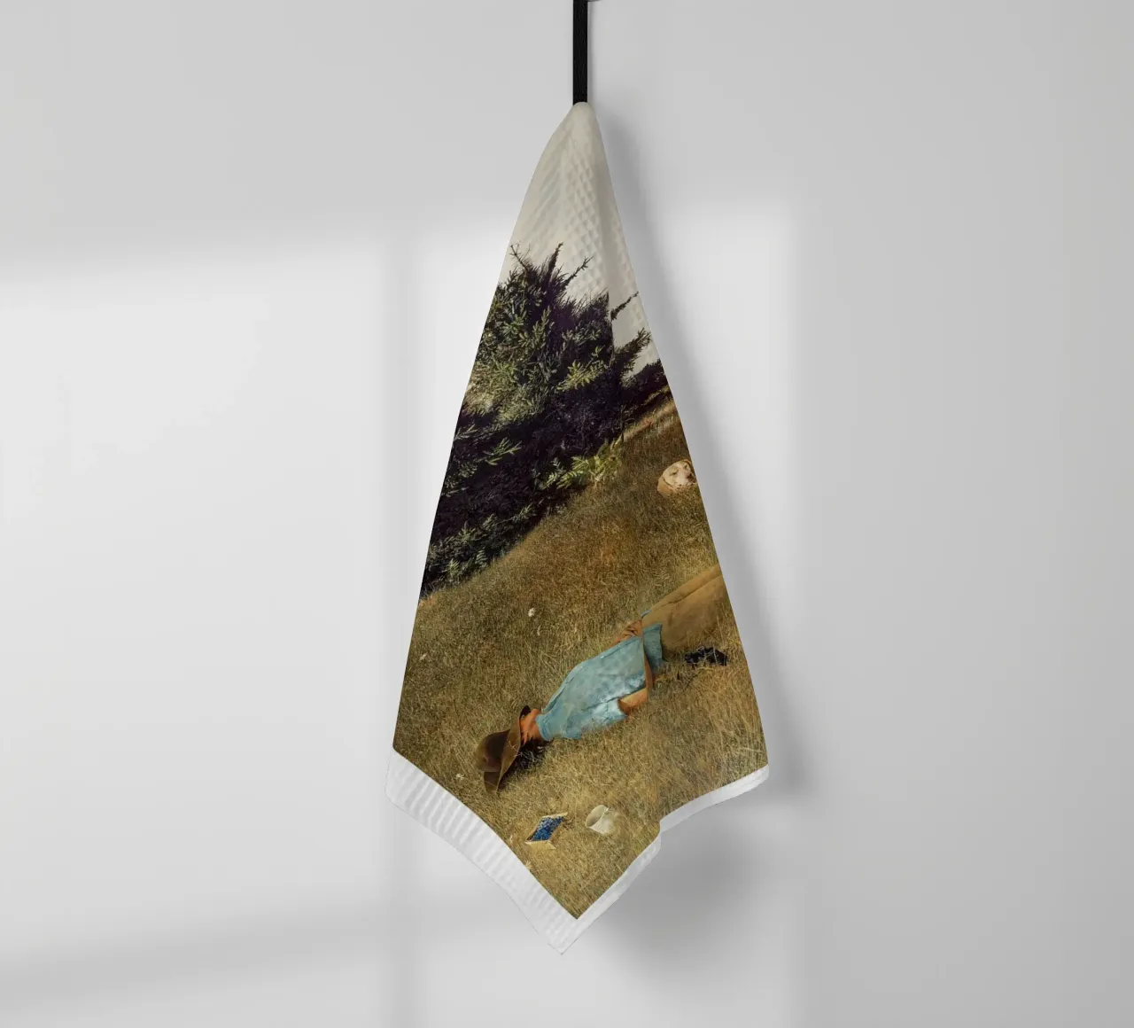 Andrew Wyeth Distant Thunder tea towel by Classicprint