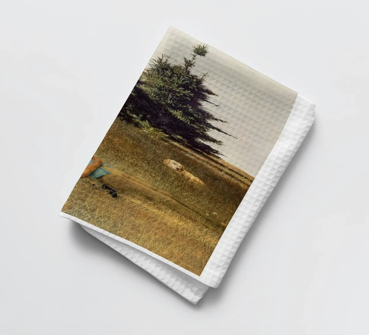 Andrew Wyeth Distant Thunder tea towel by Classicprint