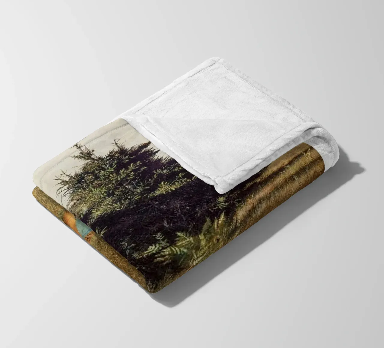 Andrew Wyeth Distant Thunder fleece blanket by Classicprint