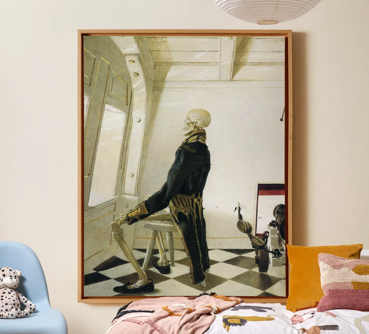 Andrew Wyeth Dr. Syn, 1981 canvas met Baklijst van Classicprint
