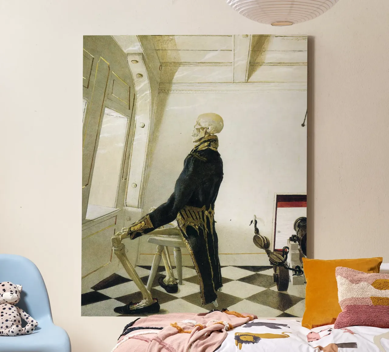Andrew Wyeth Dr. Syn, 1981 canvas met Baklijst van Classicprint