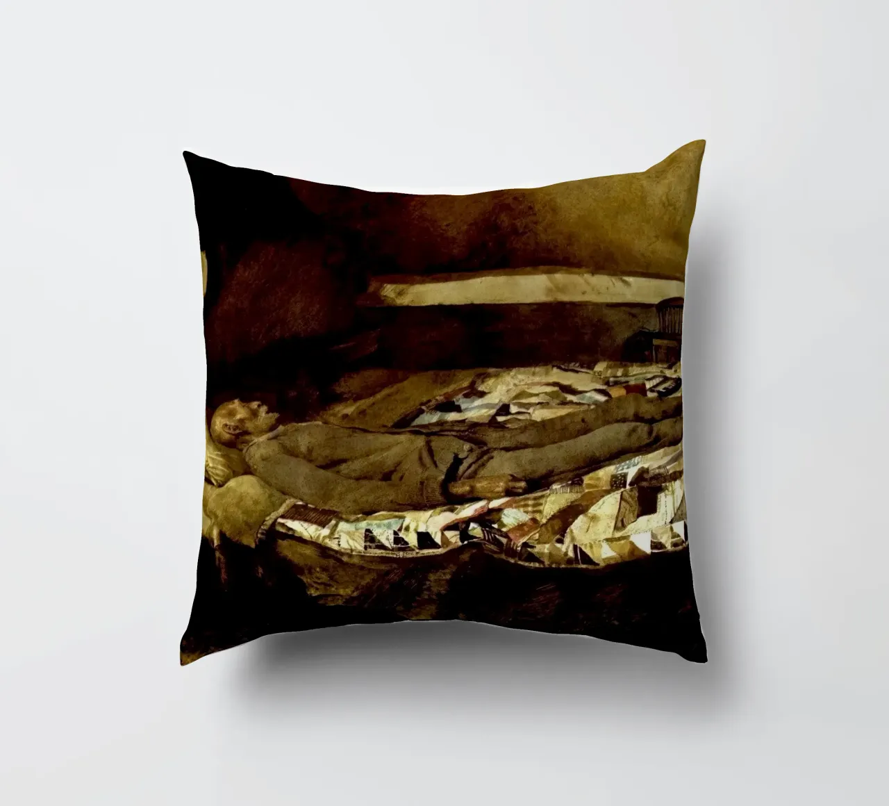 Andrew Wyeth Garret Room decorative cushion by Classicprint