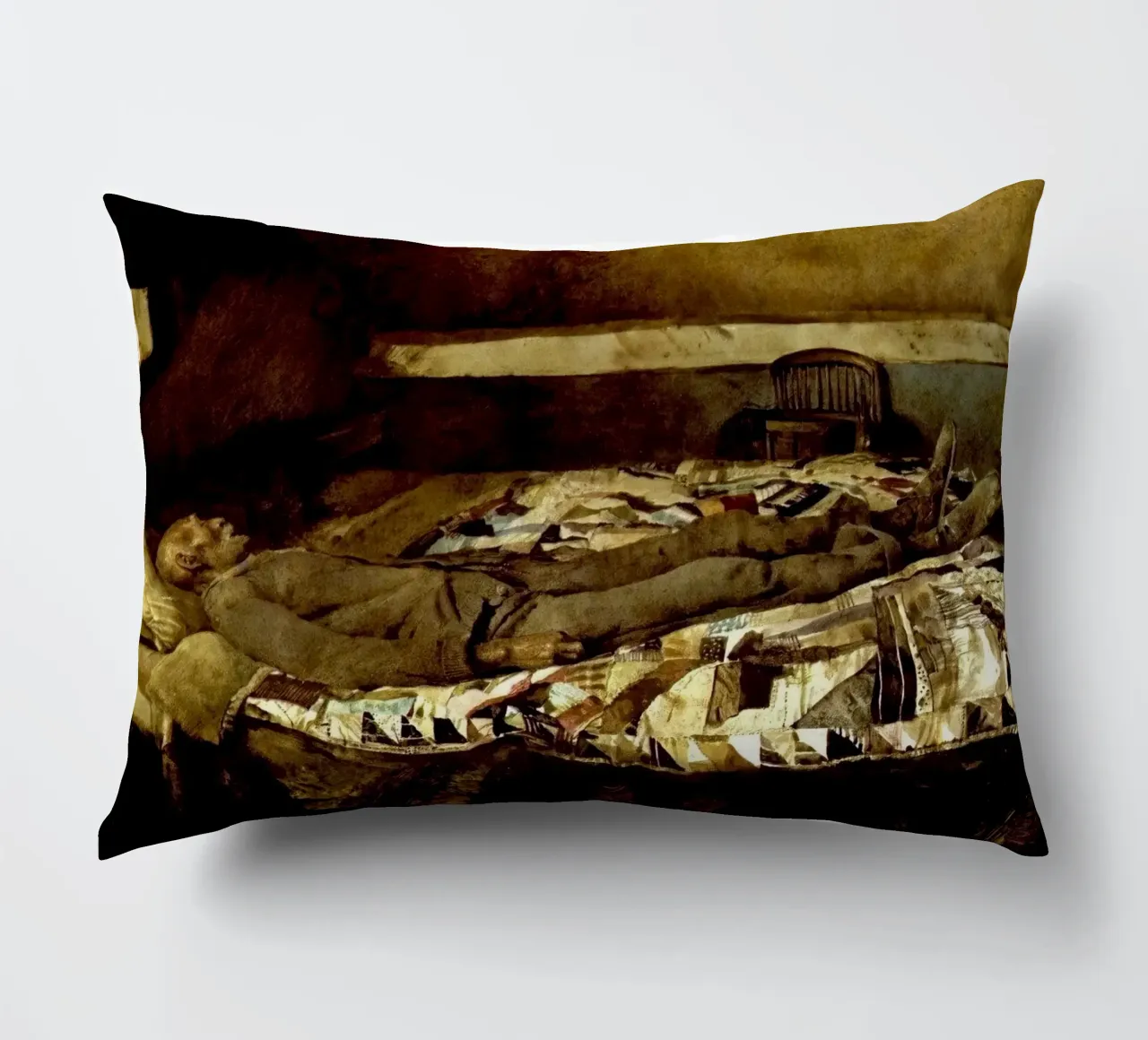 Andrew Wyeth Garret Room decorative cushion by Classicprint