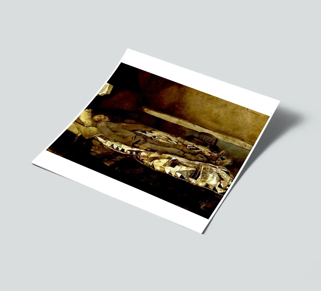 Andrew Wyeth Garret Room sticker sheet by Classicprint