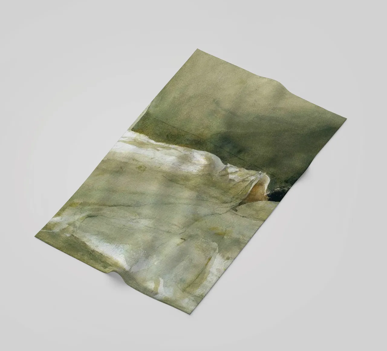 Andrew Wyeth ragazza la camera da letto telo mare da Classicprint