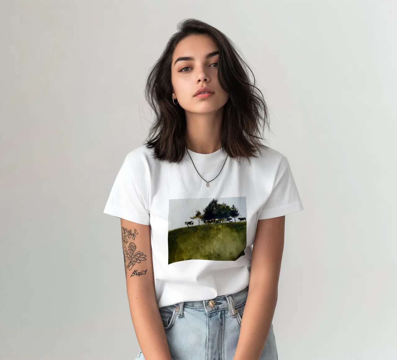 Andrew Wyeth Alberi ombrosi t-shirt da Classicprint