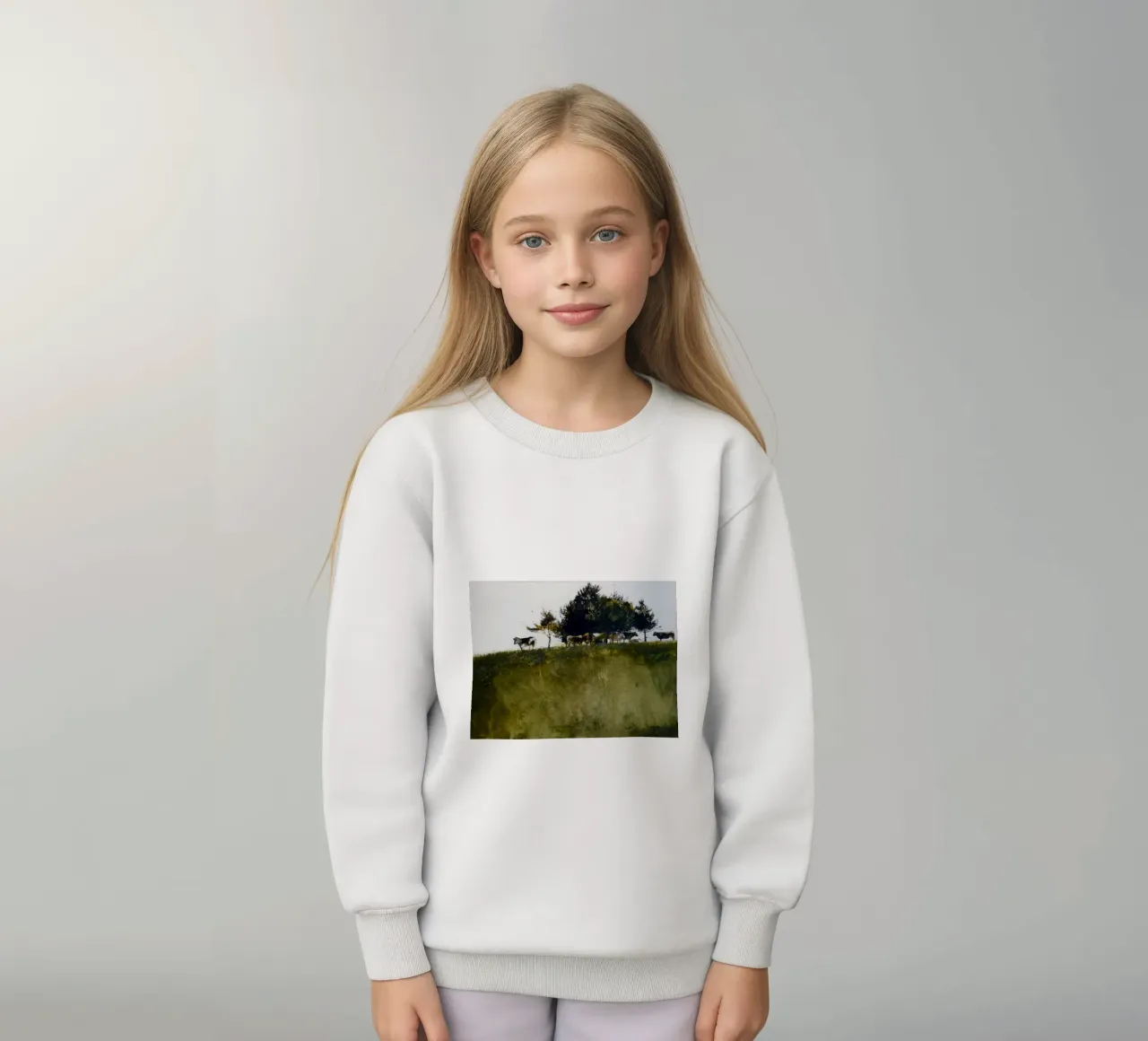 Andrew Wyeth Alberi ombrosi felpa bambino da Classicprint