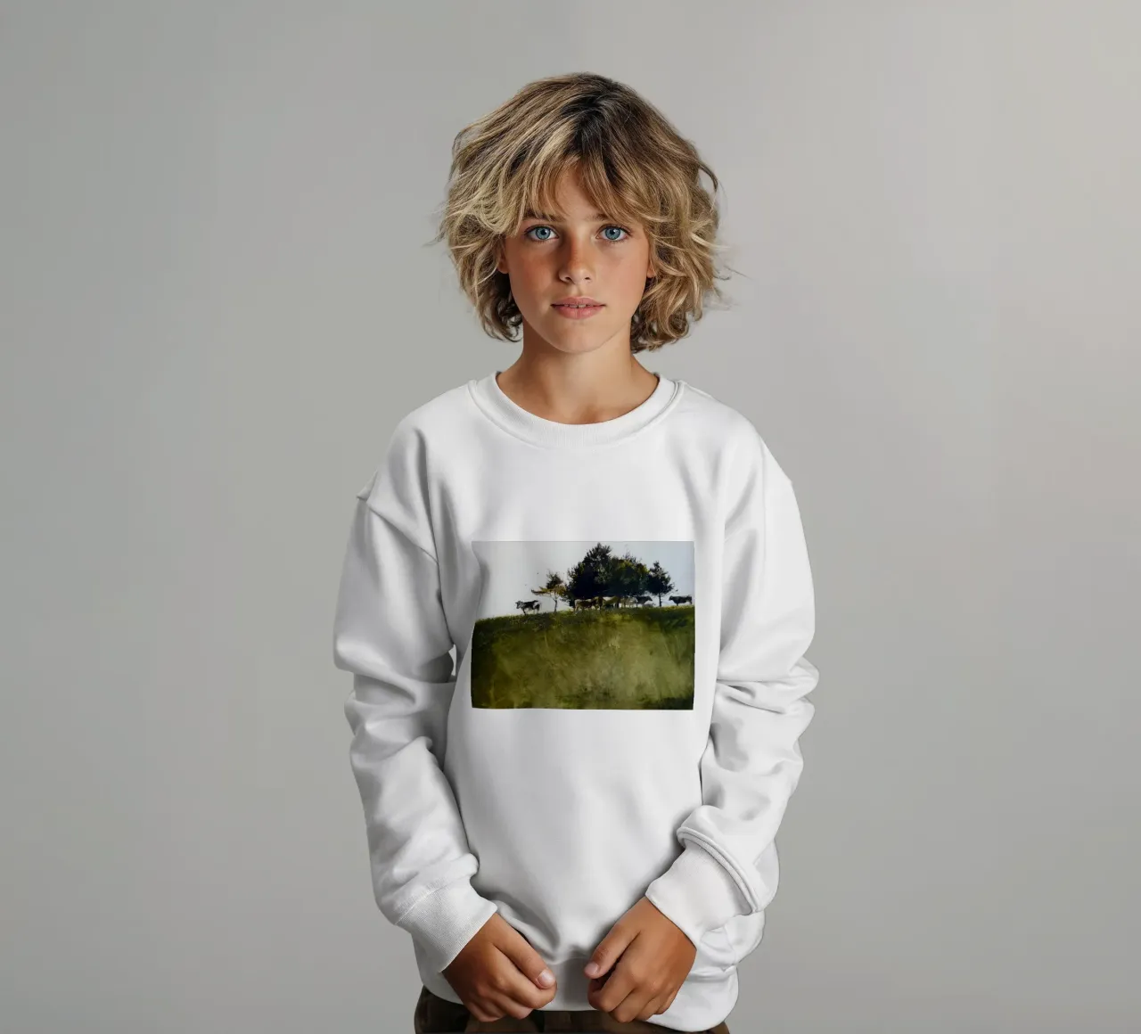 Andrew Wyeth Alberi ombrosi felpa bambino da Classicprint