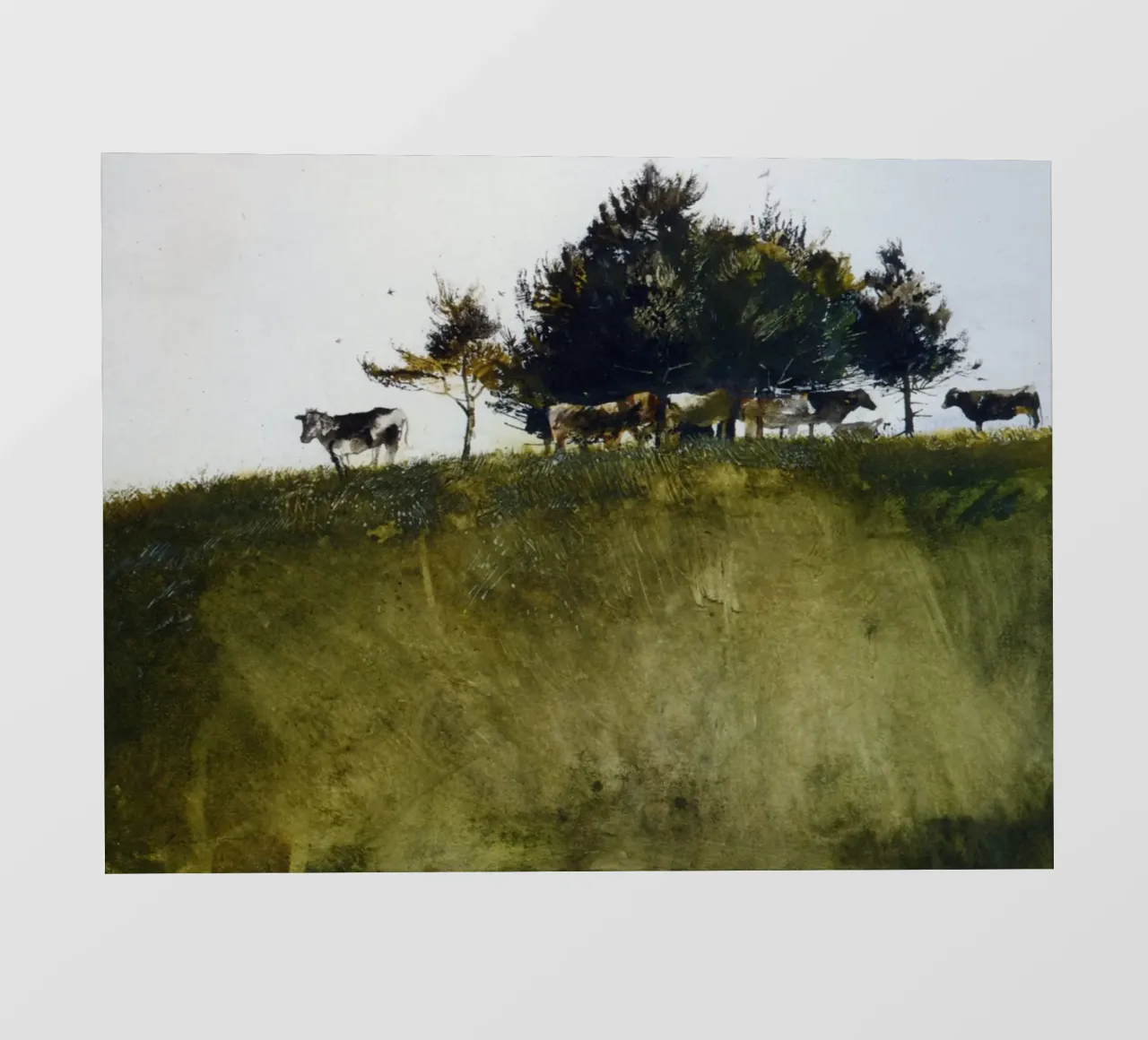 Andrew Wyeth Alberi ombrosi telo in pvc da Classicprint