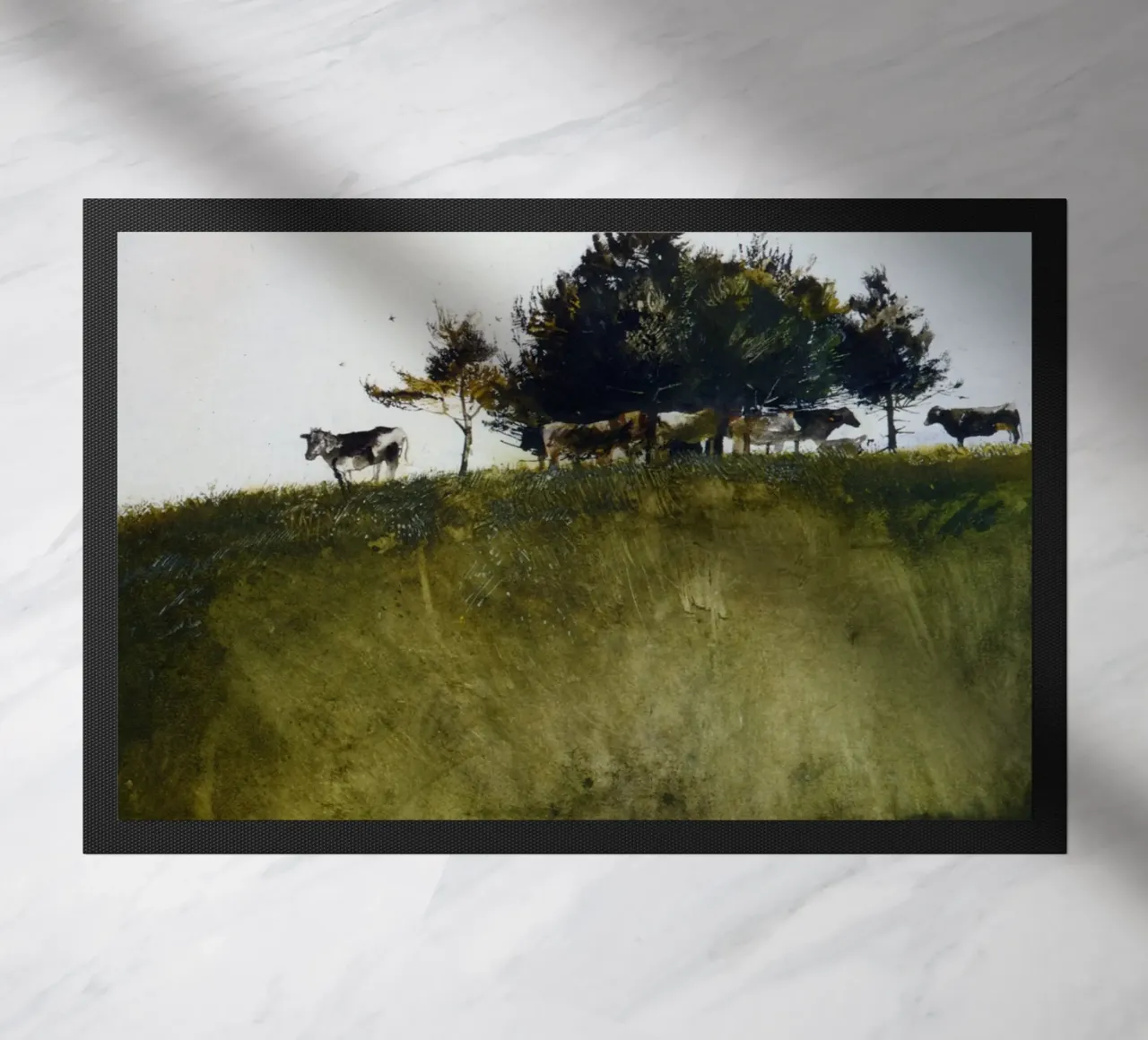 Andrew Wyeth Alberi ombrosi zerbino da Classicprint