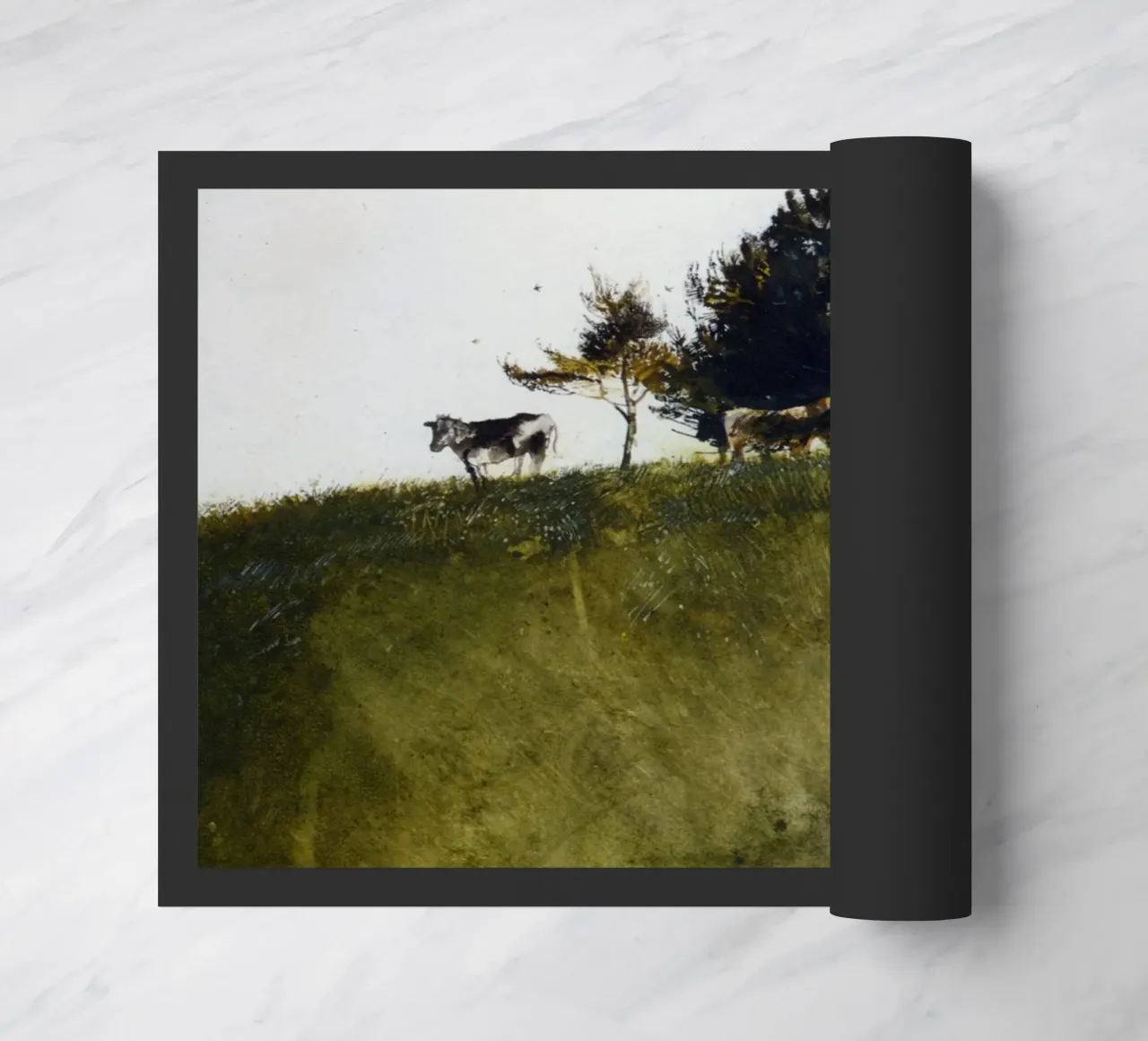 Andrew Wyeth Alberi ombrosi zerbino da Classicprint