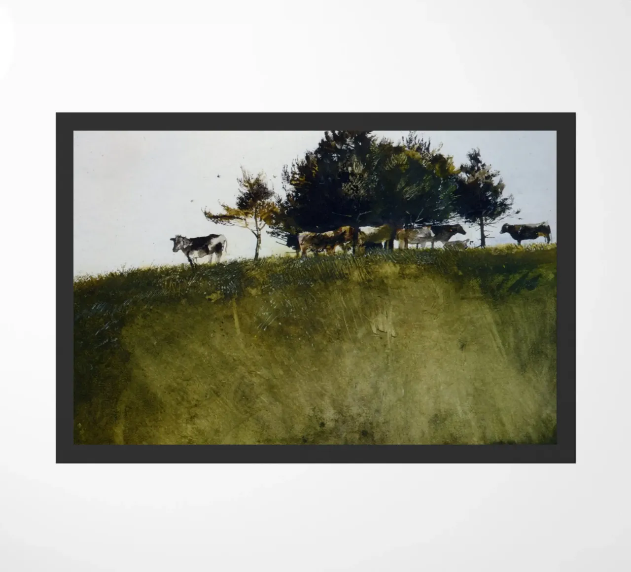 Andrew Wyeth Alberi ombrosi zerbino da Classicprint