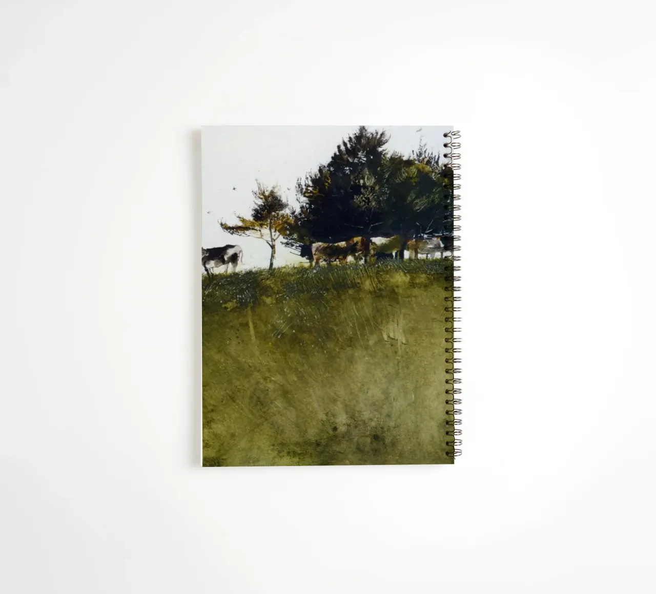 Andrew Wyeth Shadey Trees spiral notebook by Classicprint