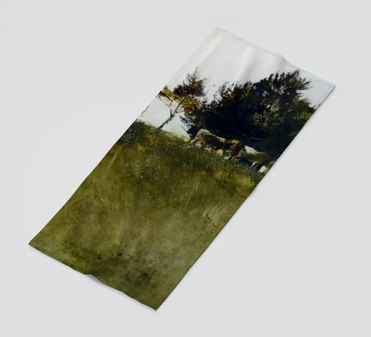 Andrew Wyeth Alberi ombrosi telo mare da Classicprint