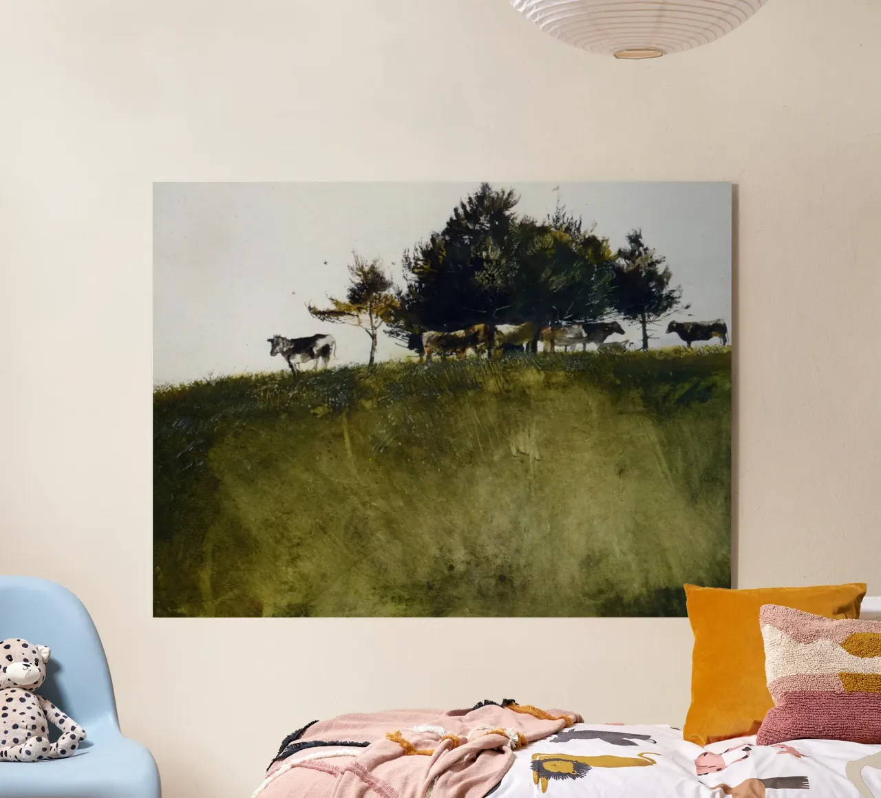 Andrew Wyeth Alberi ombrosi plexiglass da Classicprint