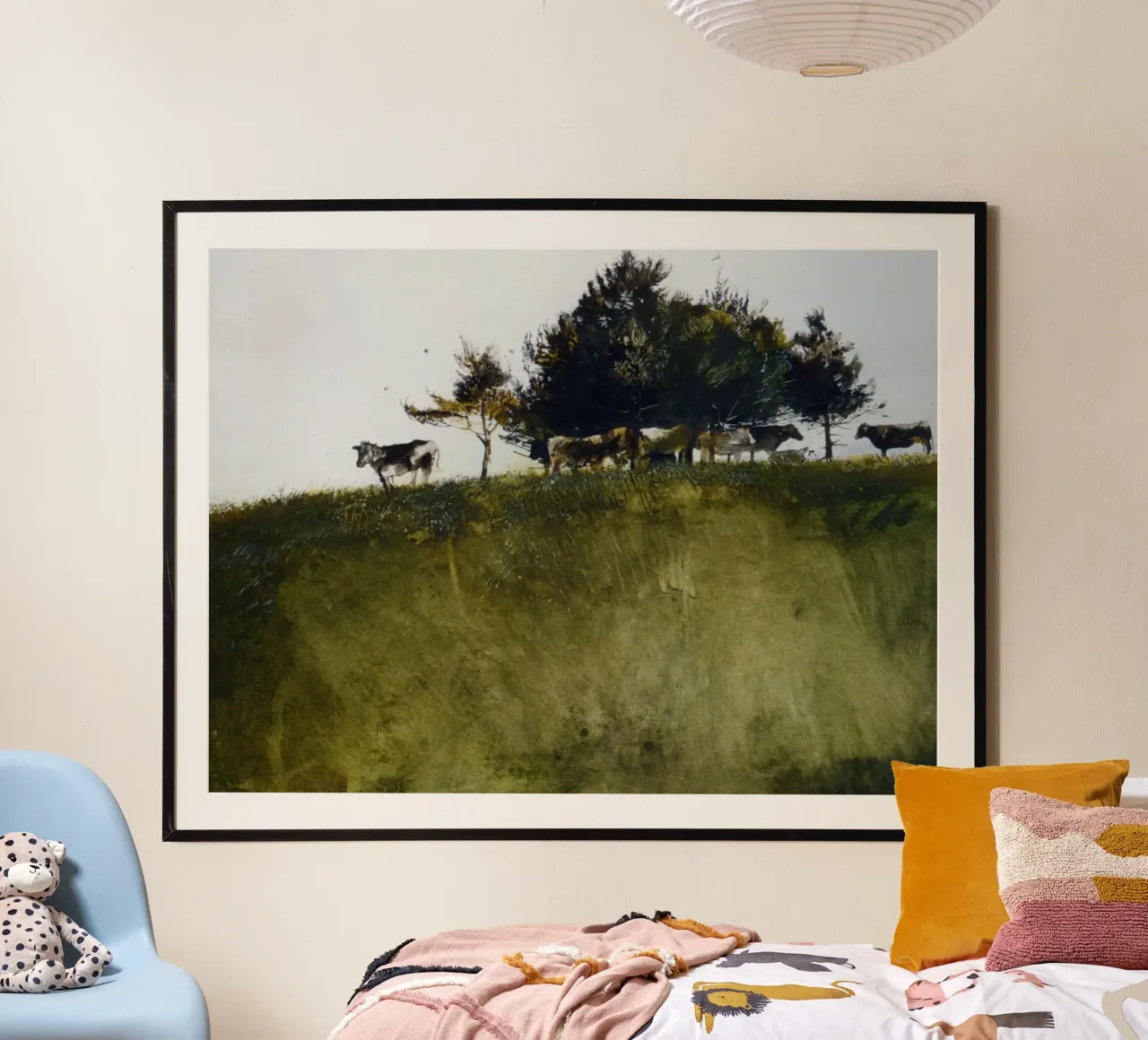 Andrew Wyeth Alberi ombrosi carta hahnemühle da Classicprint