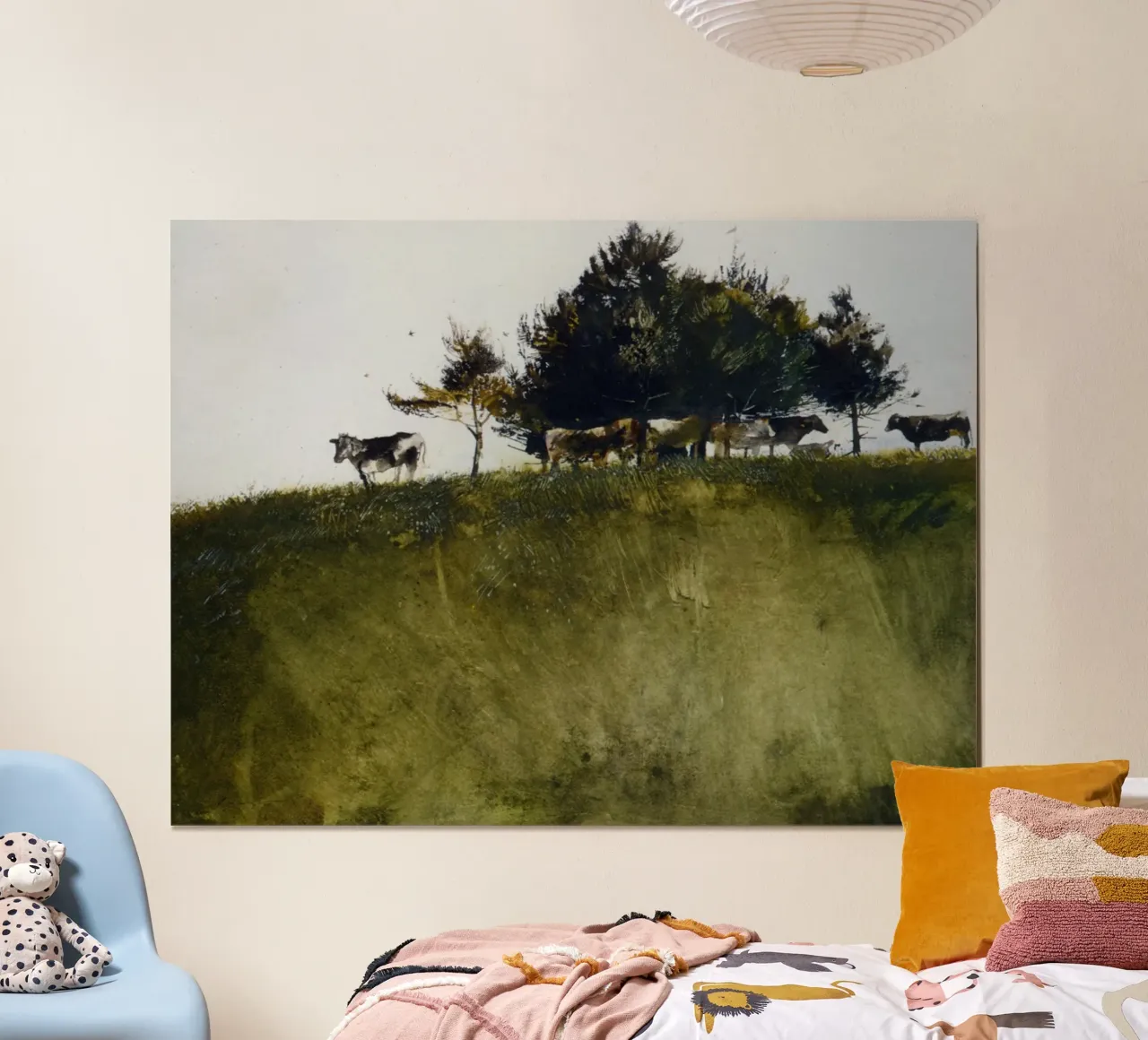 Andrew Wyeth Alberi ombrosi carta hahnemühle da Classicprint