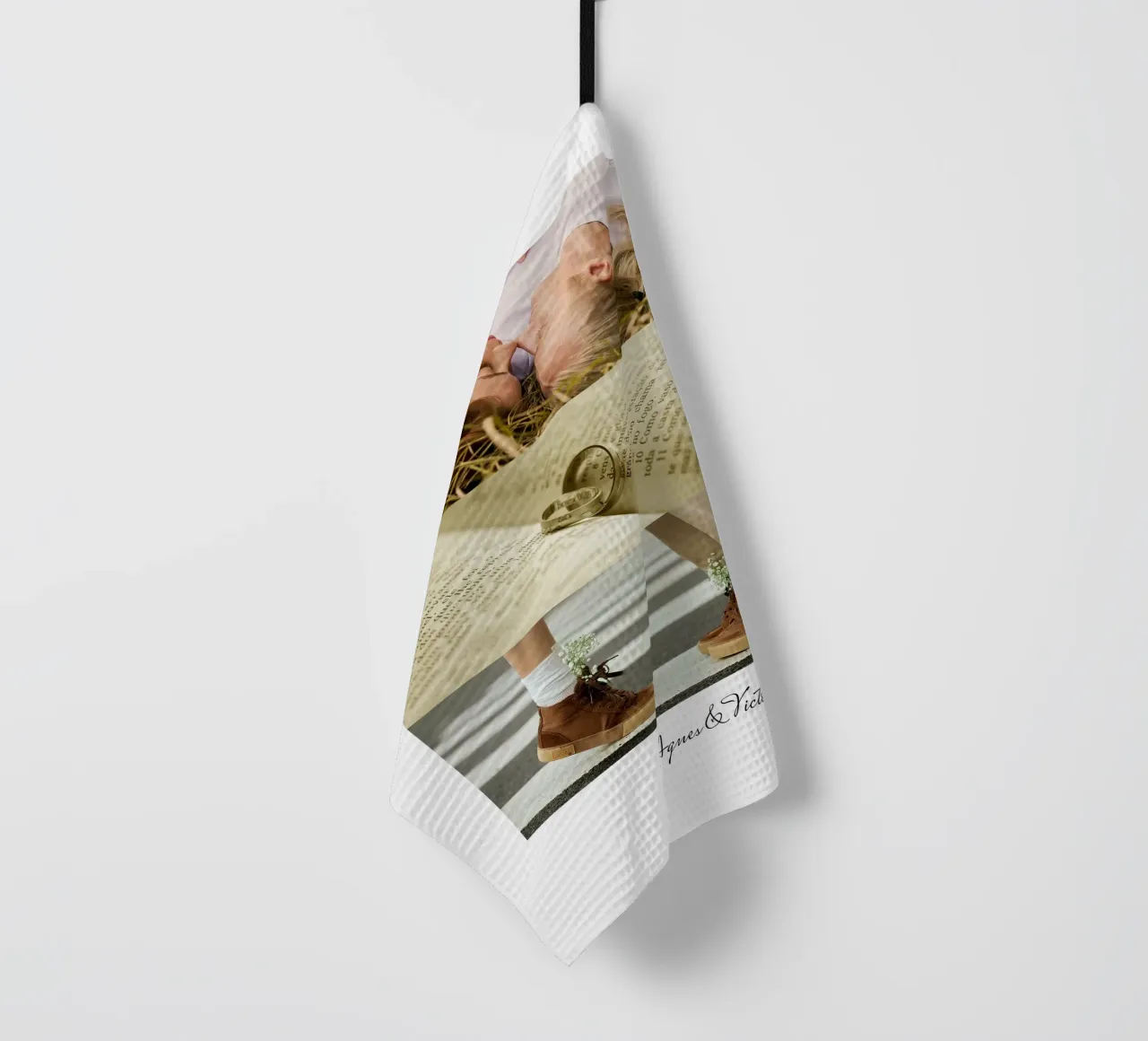 Personalized Gifts For Couples tea towel by NEWEST CUSTOM SHOP