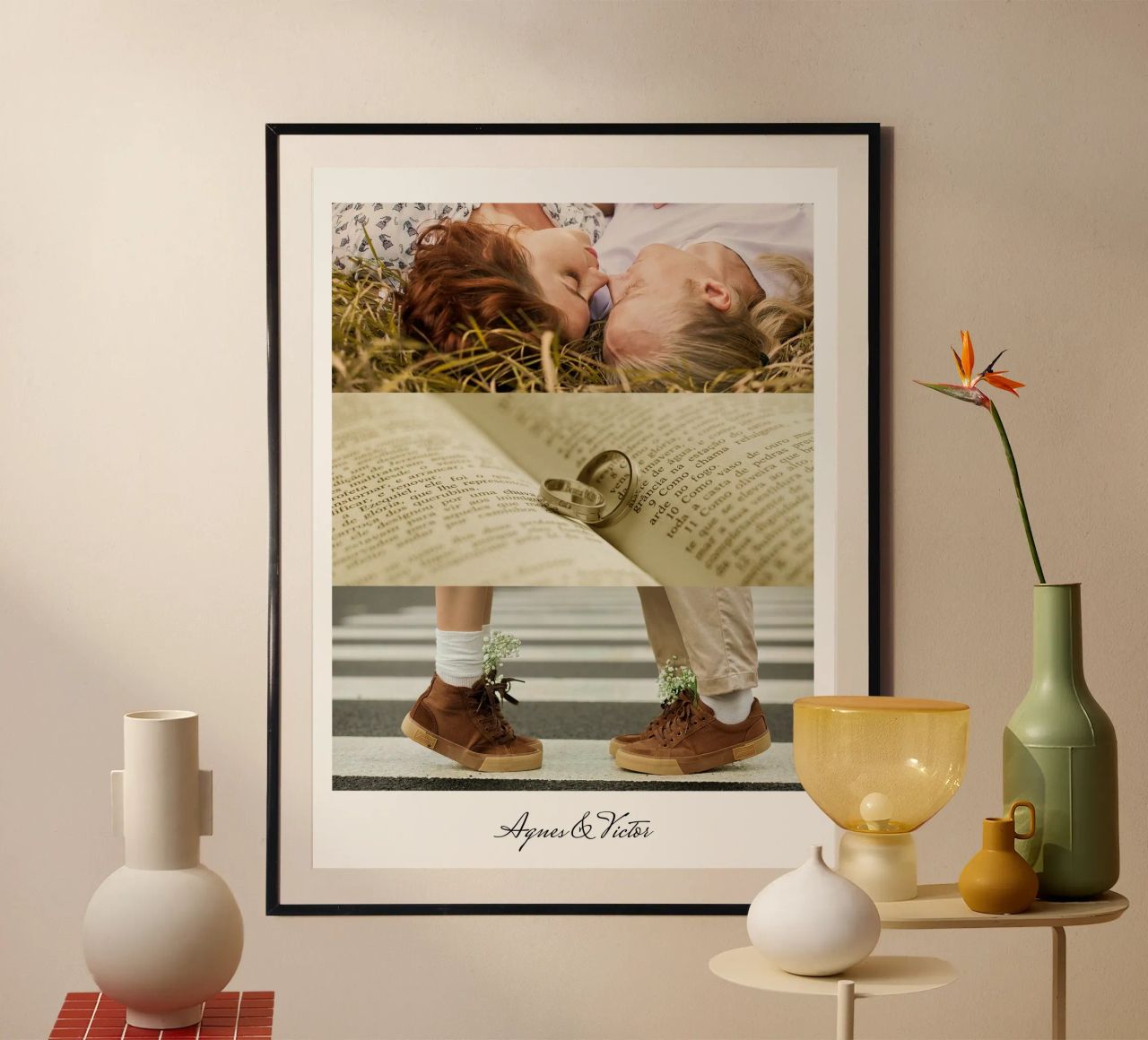 Personalisierte Geschenke für Paare Poster von NEWEST CUSTOM SHOP