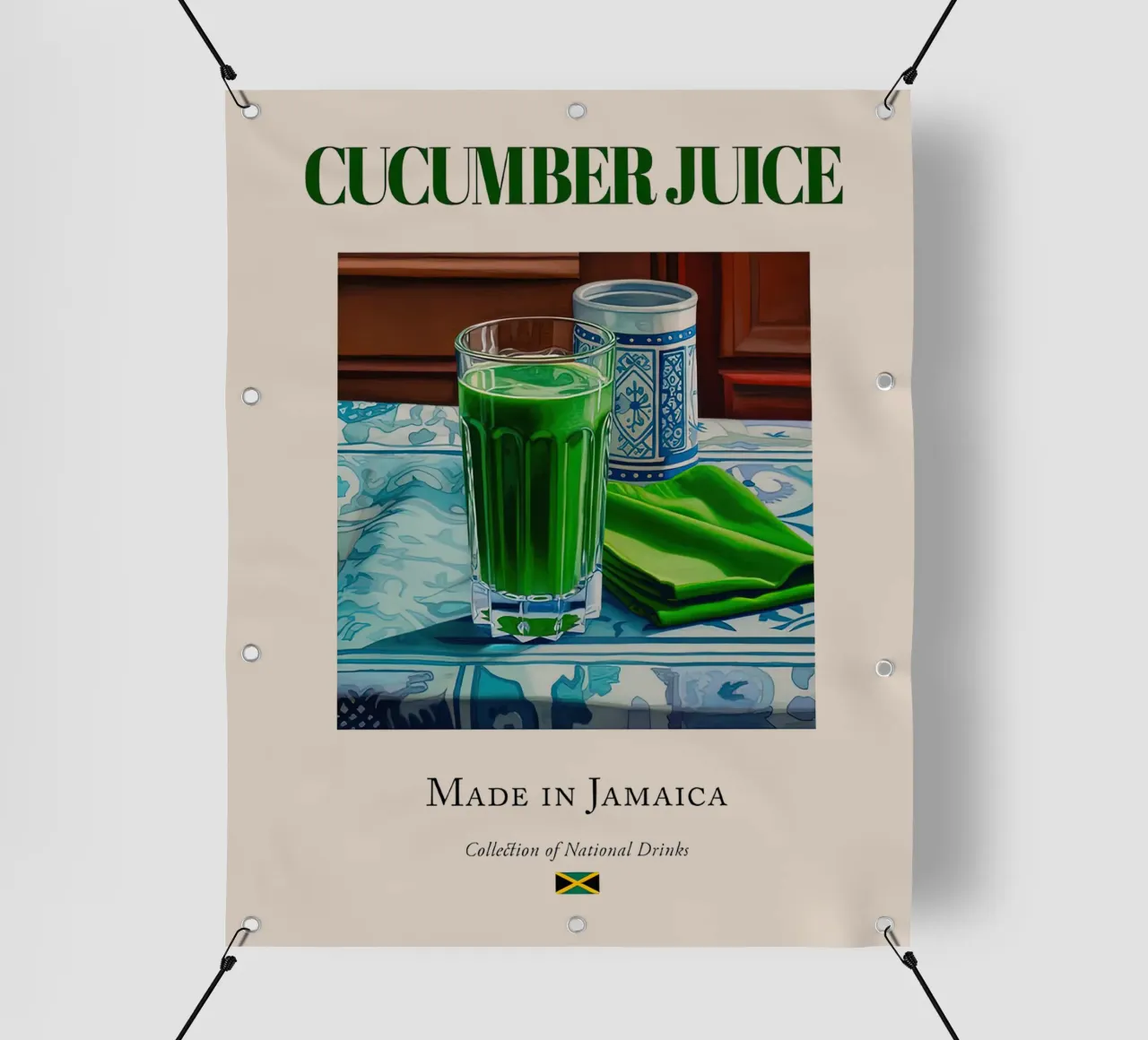 Cucumber Juice pvc cover by muench benjamin