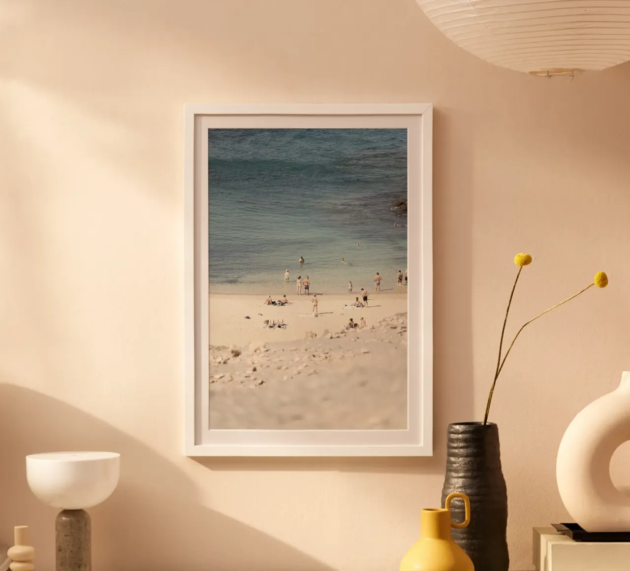 Ein Tag am Meer -  Beachvibes für dein Zuhause poster da purelinia