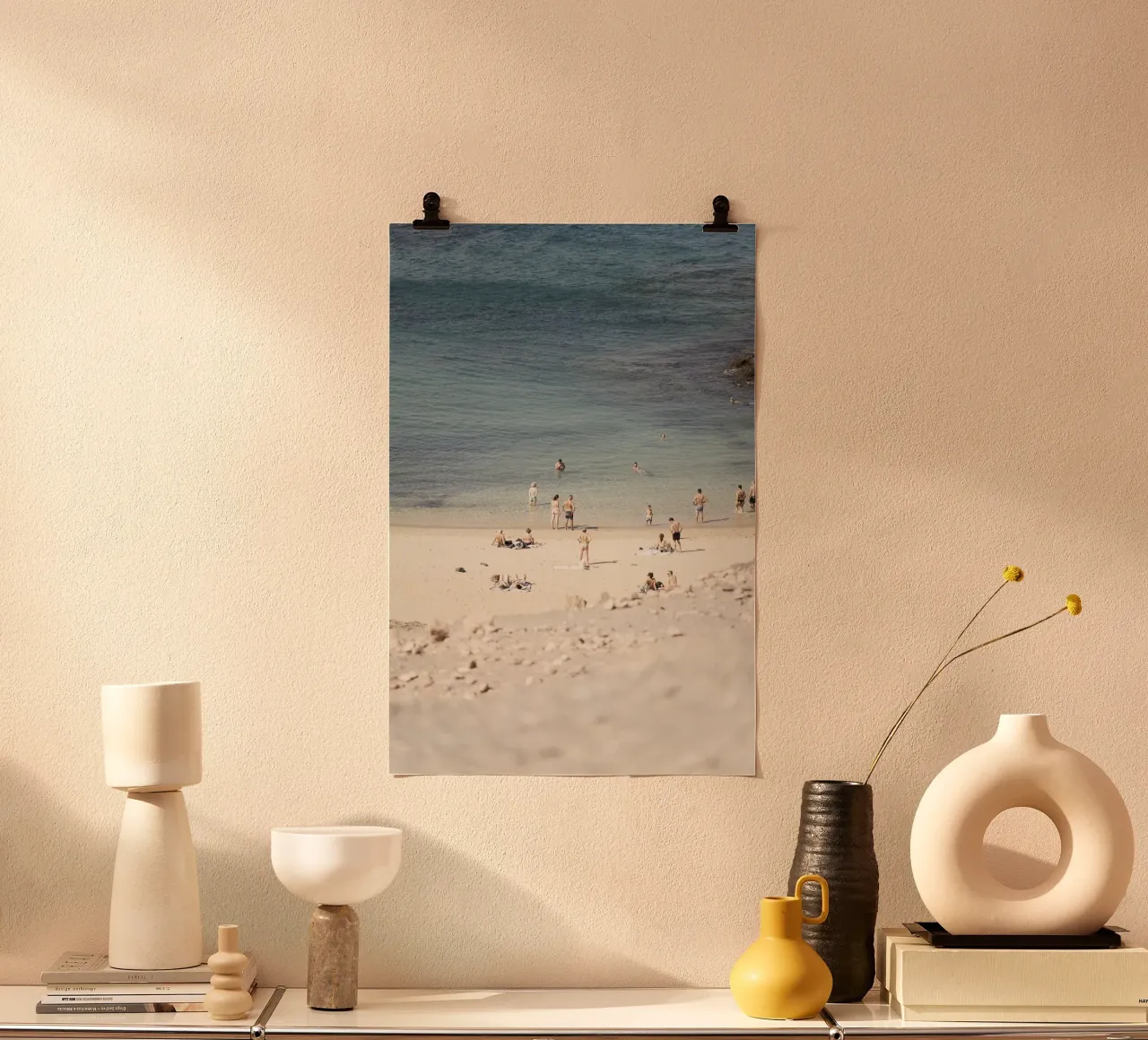 Ein Tag am Meer -  Beachvibes für dein Zuhause poster da purelinia