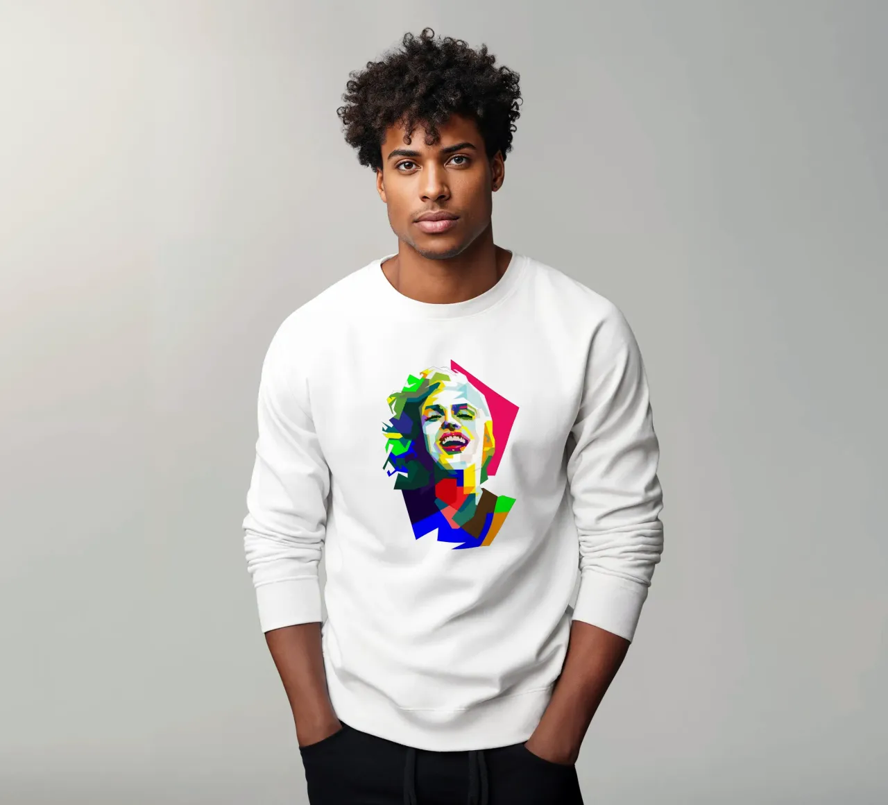Marilyn Monroe Bella Actriz WPAP Trending Now sudadera de Artkreator