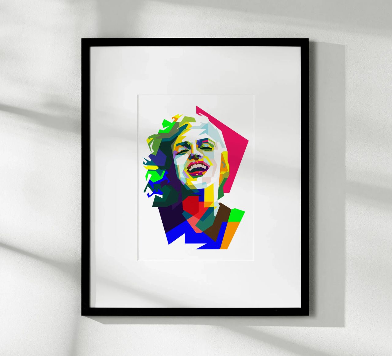 Marilyn Monroe bellissima attrice WPAP Trending Now poster da Artkreator