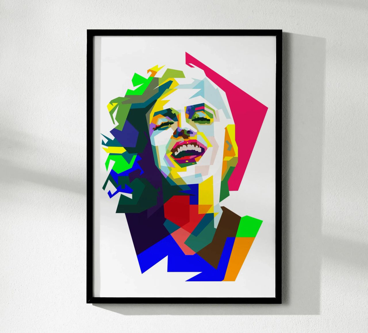 Marilyn Monroe bellissima attrice WPAP Trending Now poster da Artkreator