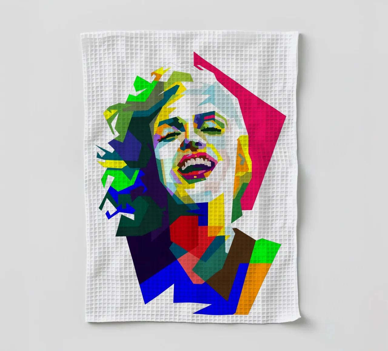 Marilyn Monroe Belle actrice WPAP Trending Now torchon de Artkreator