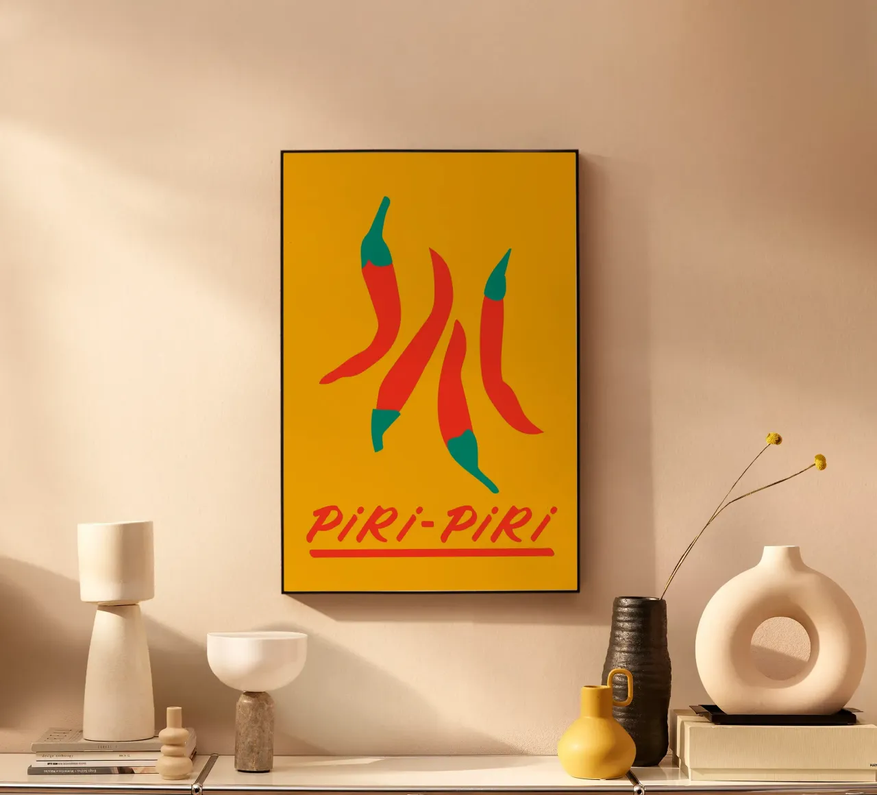 Piri Piri alluminio dibond da Mariery Young