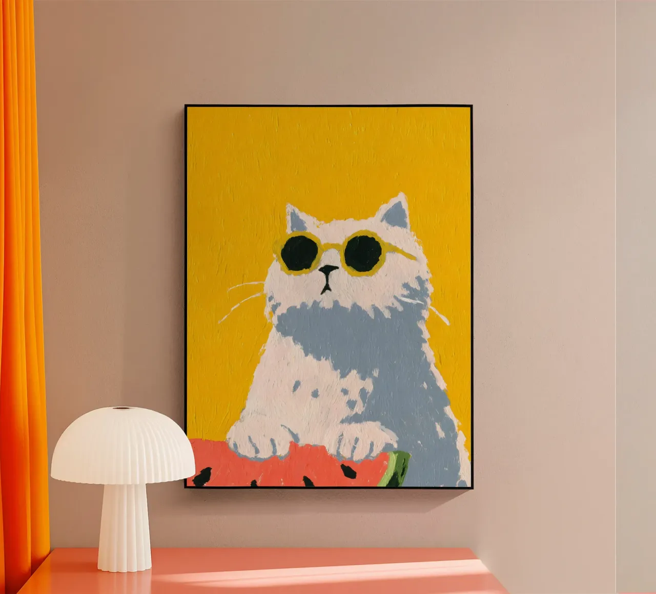 Summer Cat plexiglass da Gypsy Galleria