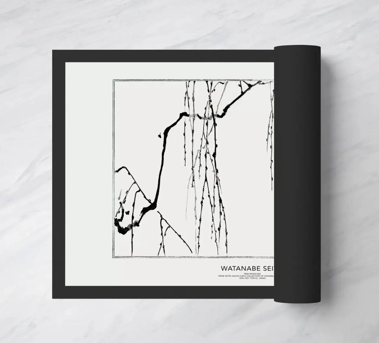 Seitei - Tree Branches zerbino da Vintage by JUNIQE