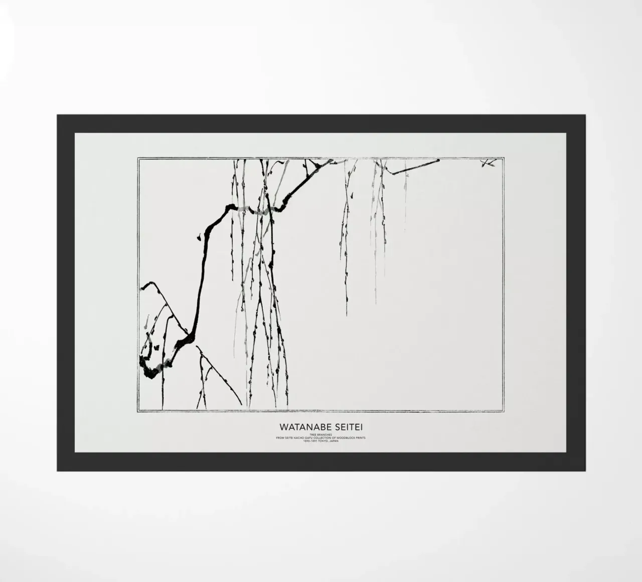 Seitei - Tree Branches zerbino da Vintage by JUNIQE