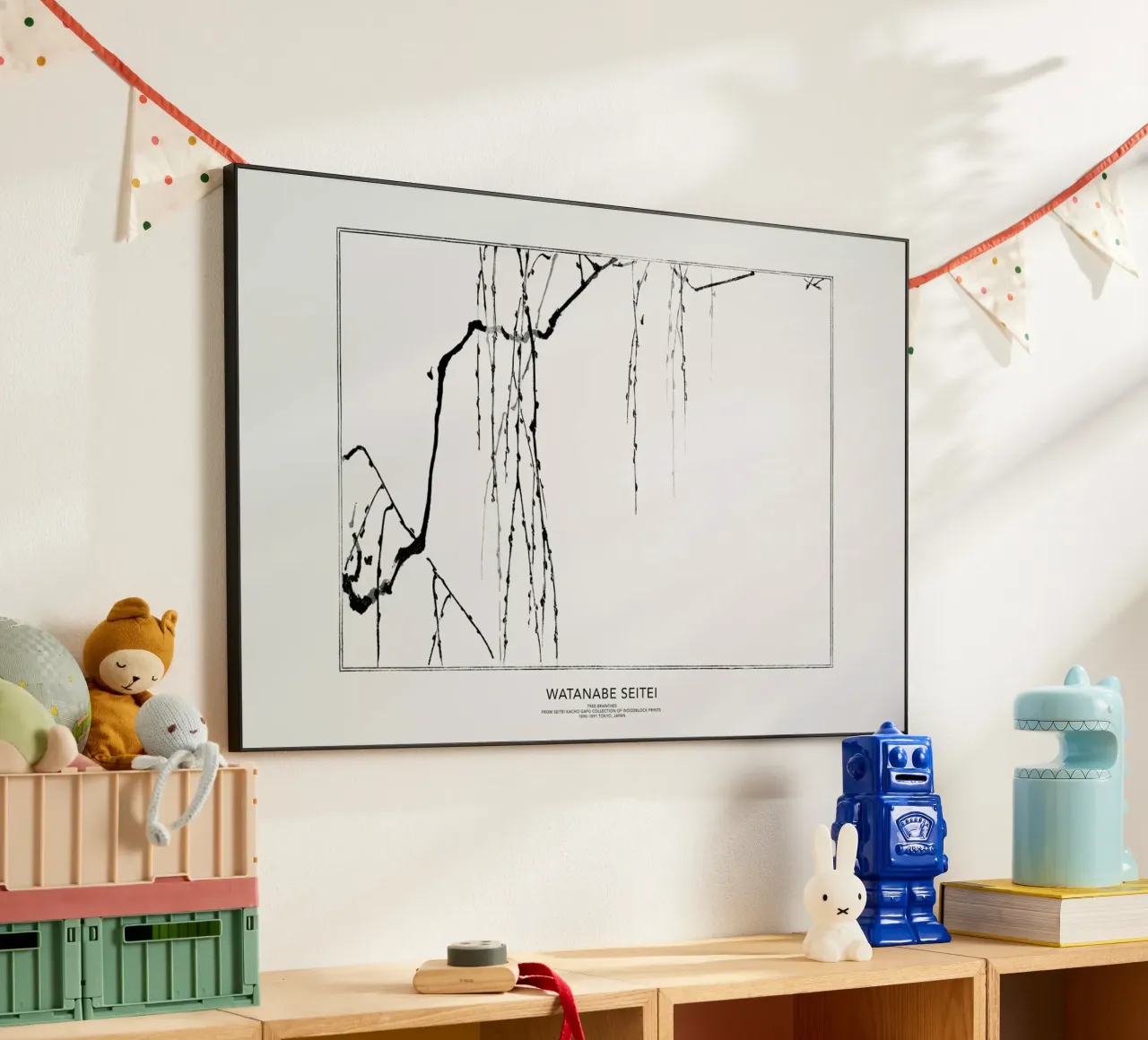 Seitei - Tree Branches alluminio dibond da Vintage by JUNIQE