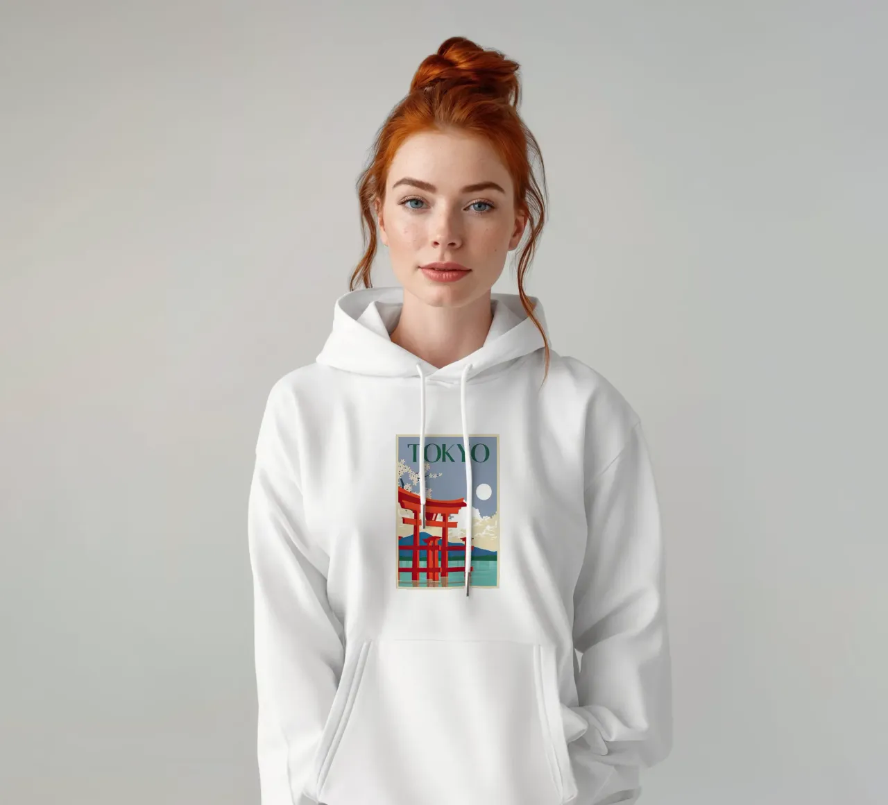 Travel - Tokyo Japanesse hoodie by busaw