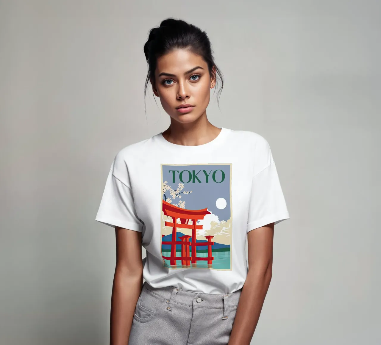 Travel - Tokyo Japanesse t-shirt by busaw