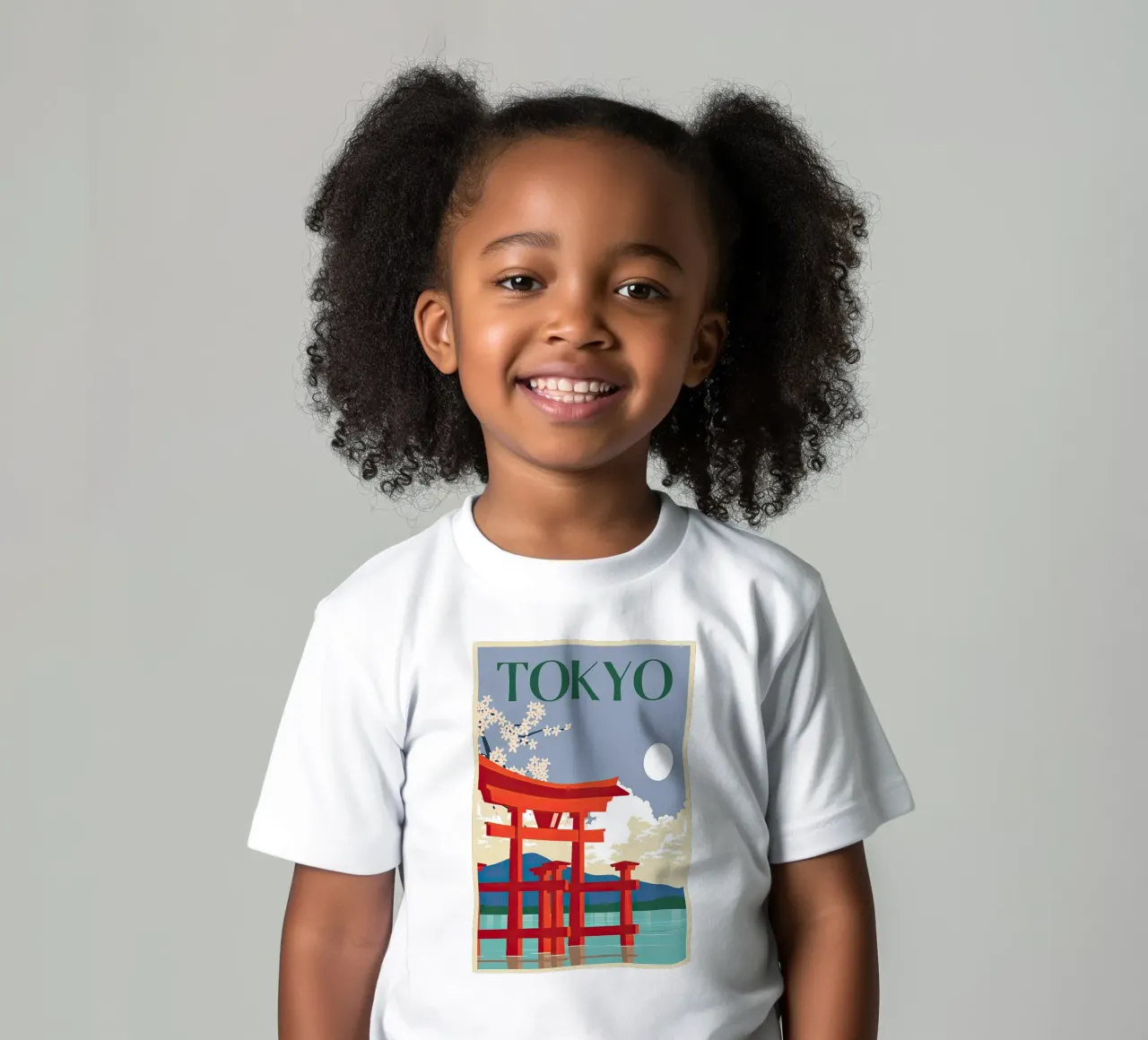 Travel - Tokyo Japanesse kids t-shirt by busaw