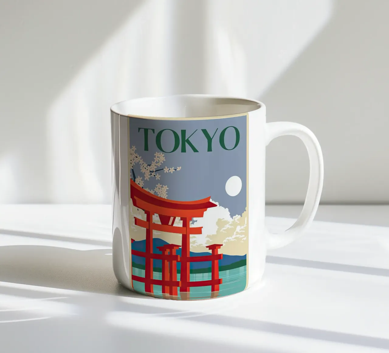 Viaggi - Tokyo Giappone tazza in ceramica da busaw