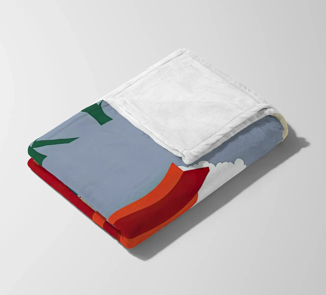 Travel - Tokyo Japanesse fleece blanket by busaw