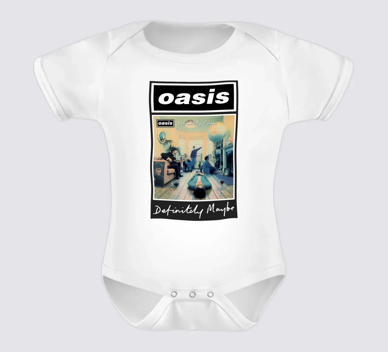 Oasis Sicuramente Forse body neonato maniche corte da hendrikklamb
